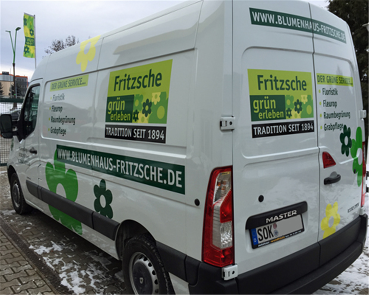 ZUSTELLSERVICE - IM BLUMENHAUS FRITZSCHE