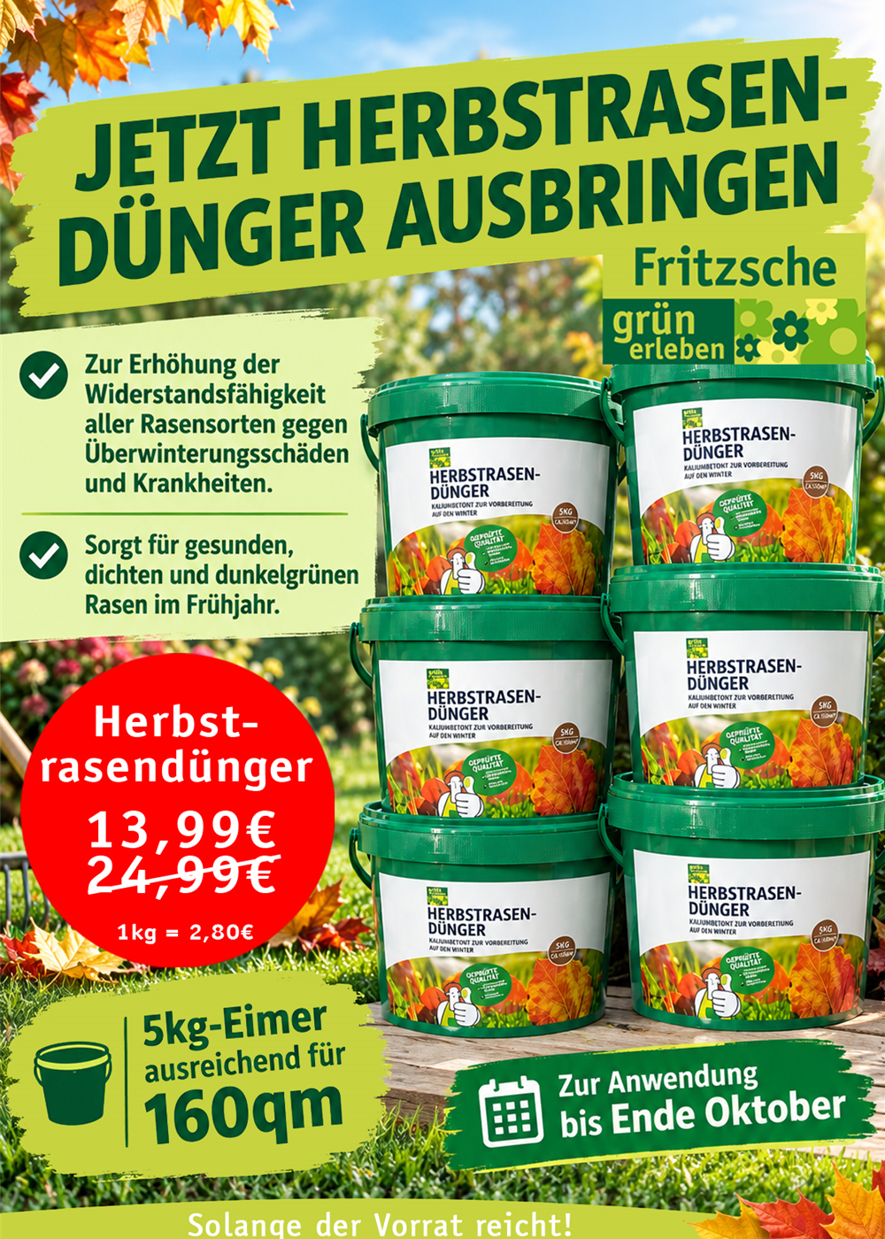 Herbstrasendünger